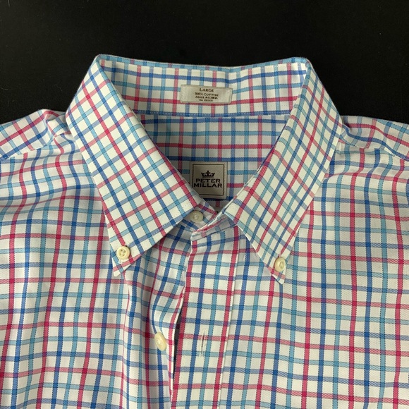 Peter Millar Other - Peter Millar Nanoluxe Long Sleeve Button Down